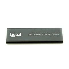 IGGUAL CAJA EXTERNA USB-C 3.1 SSD M.2 NVME Y SATA
