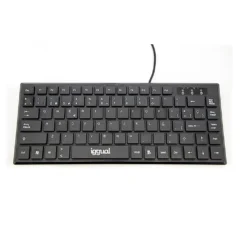IGGUAL TECLADO USB COMPACTO TKL SLIM TKL-USB NEGRO