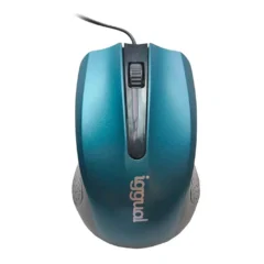IGGUAL RATON OPTICO COM-ERGONOMIC-RL-800DPI AZUL