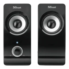 TRUST ALTAVOCES PORTATILES 2.0 REMO 8W NEGROS