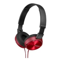 SONY AURICULAR CON MICROFONO MDRZX310APR ROJO