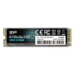 Silicon Power P34A60 512GB SSD M.2 PCIe Gen3X4 NVMe