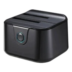 TOOQ DOCK STATION DOBLE BAHIA HDD NEGRO