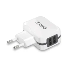 TOOQ TQWC-1S02WT CARGADOR DE PARED 2 USB BLANCO