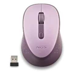 NGS Dew Lilac Ratón Inalámbrico Hasta 1600 DPI Lila