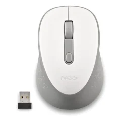 NGS Dew White Ratón Inalámbrico Hasta 1600 DPI Blanco