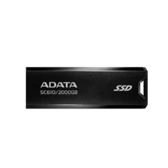 A-Data SC610 SSD Externo 2TB USB 3.2 Gen2 Negro