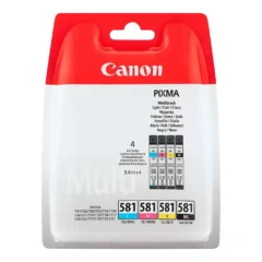 Canon Tinta Inkjet CLI581 Pack 4 Colores