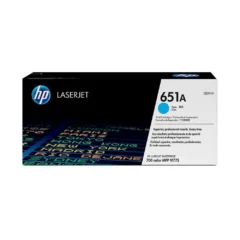 HP CE341A Cyan Cartucho de Toner Original - 651A