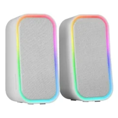 Mars Gaming MS-OM Altavoces con Bluetooth 20W 2.0 Blanco