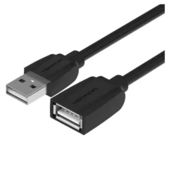 Vention VAS-A44-B150 Alargador USB 2.0 Macho - USB Hembra 1.5m Negro