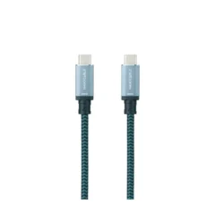 Nanocable 10.01.4103-COMB USB-C/M - USB-C/M 3m Gris y Negro