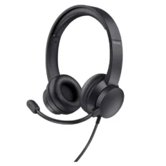 Trust HS-150 Auriculares con Micrófono Jack 3.5 Negros