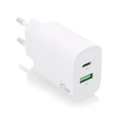 Aisens A110-0754 Cargador de Pared 1xUSB Tipo-C 1xUSB 20W