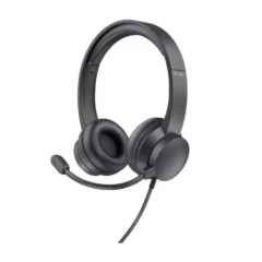 Trust HS-201 Auriculares USB con Micrófono USB Negros