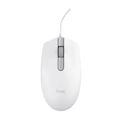 Trust TM-101 Ratón 1200 DPI Blanco