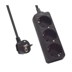 Ewent Ew3959 Regleta 3 tomas Negro