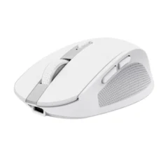 Trust Ozaa Compact Ratón Inalámbrico BT Recargable 3200 DPI Blanco