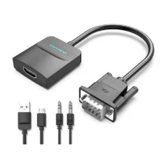 Vention ACNBD Conversor VGA/M - HDMI/H 50cm Negro