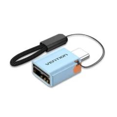 Vention CUBH0 Adaptador OTG USB Tipo-C/M - USB/H Azul