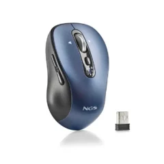 NGS Infinity-RB Ratón Inalámbrico BT Recargable 3200 DPI Azul