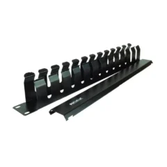 Phasak PA 5095 Guía Cables con Tapa para Rack 19" Altura 1U