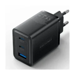 Vention FERB0-EU Cargador Gan de Pared 2xUSB Tipo-C 1xUSB 65W