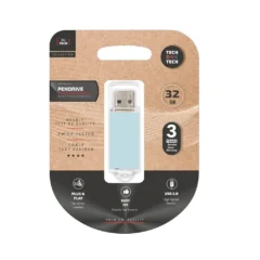 Tech One Tech Basic Pendrive 32GB USB 2.0 Azul Cielo