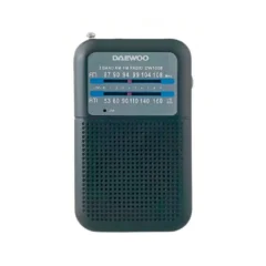 Daewoo DW1008 Radio Portátil Negra