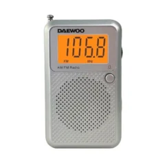 Daewoo DW1115 Radio Portátil Gris