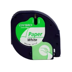 Dymo 59421 para Letratag 12mm x 4m Blanca