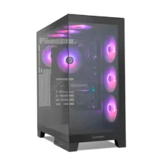 Nox Hummer Glock Negra Caja Gaming Semitorre ATX