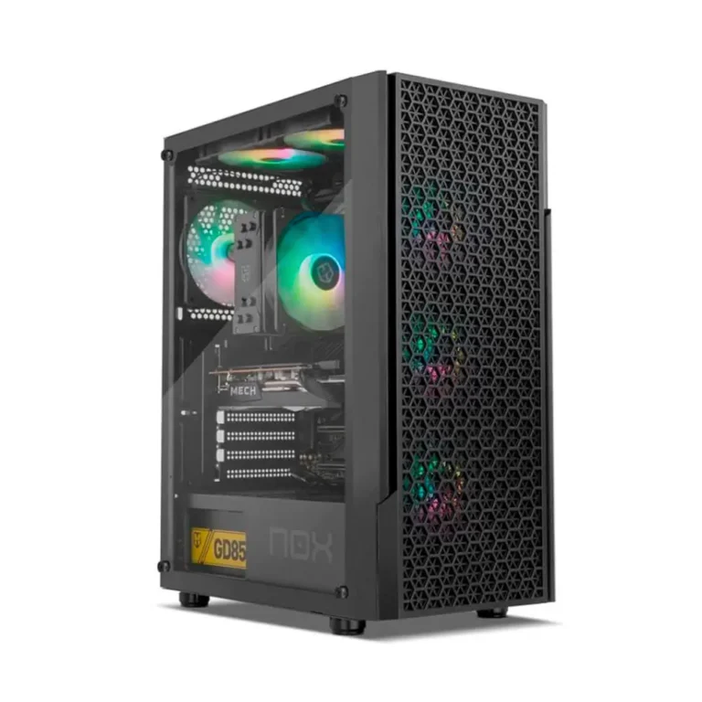 Nox Infinity Beta Negra Caja Gaming Semitorre ATX Sin Fuente