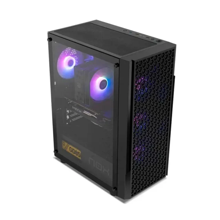Nox Infinity Beta Negra Caja Gaming Semitorre ATX Sin Fuente