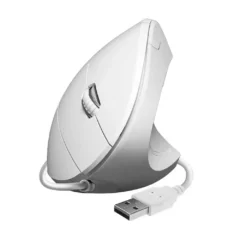 Subblim Glide Vertical Ergo Wired Hasta 1600 DPI Blanco