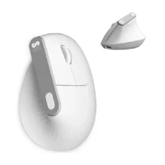 Subblim Nature Vertical Ergo Dual Battery Recargable 4000 DPI Blanco