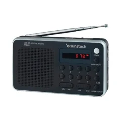 Sunstech RPD32SL Radio Portátil Plata