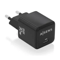 Aisens ASCH-30W1P036-BK Cargador Gan de Pared 1xUSB-C 30W