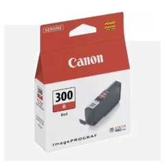 Canon PFI-300R Rojo Cartucho de Tinta Original