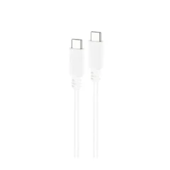 Nanocable 10.01.2301-L150W USB-C 2.0/M - USB-C/M 1.5m Blanco