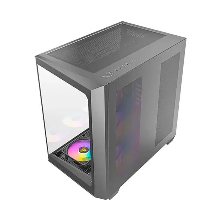 Antec C5 ARGB Negro Caja Semitorre ATX Sin Ventiladores
