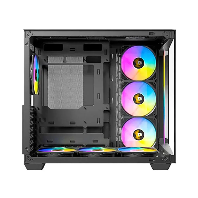 Antec C5 ARGB Negro Caja Semitorre ATX Sin Ventiladores
