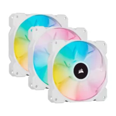 Corsair SP120 RGB ELITE 120MM WHITE TRIPLE PACK