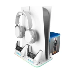 Mars Gaming MPS5-B2 Soporte Multifunción RGB para PS5 Blanco