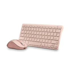 NGS Fantasy Kit Pink Teclado y Ratón Inalámbricos