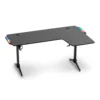 Spirit of Gamer Headquarter 600 Mesa Gaming Alfombrilla 160x60cm RGB Negro