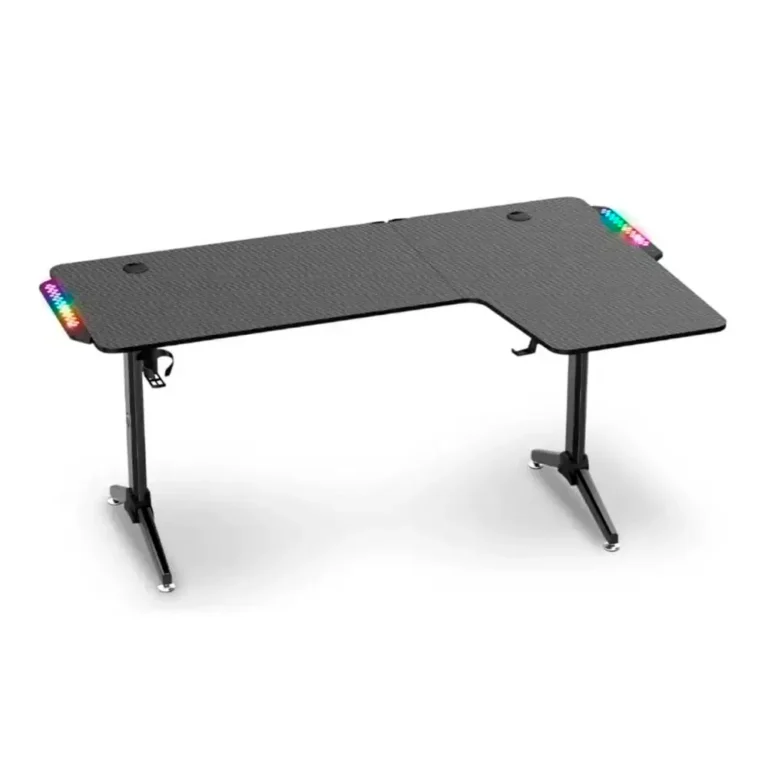 Spirit of Gamer Headquarter 600 Mesa Gaming Alfombrilla 160x60cm RGB Negro