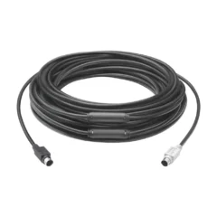 Logitech GROUP 15m Extender Cable cable ps/2 6-p Mini-DIN Negro