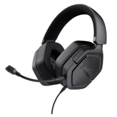 Trust Gaming GXT 492 Carus Negros Auricular con Micro Jack 3.5