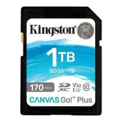 Kingston Technology Canvas Go Plus SDXC 170R C10 UHS-I U3 V30